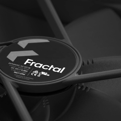 Кулер до корпусу Fractal Design Dynamic X2 GP-18 PWM Black (FD-FAN-DYN-X2-GP18-PWM-BK)