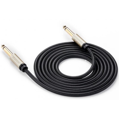 Кабель мультимедійний 6.35mm M to 6.35mm M 2.0m AV128 gray UGREEN (10638)