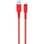 Дата кабель USB 2.0 AM to Micro 5P 1.0m 2.4A nylon X59 red HOCO (6931474744906)