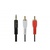 Кабель мультимедийный Jack 3.5mm to 2RCA 1.0m 2E (2E-W33291 2E (2E-W33291M)