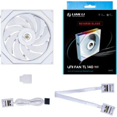 Кулер до корпусу Lian Li Reverse TL 140-1, White (G99.14RTL1W.00)