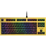 Клавиатура Hator Skyfall TKL PRO USB Yellow (HTK-657)