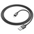 Дата кабель USB 2.0 AM to Lightning 1.0m 2.4A nylon BX87 black BOROFONE (6974443389005)