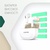Навушники Canyon Hexagon 7 TWS ANC+ENC Wireless Charge White/Beige (CNS-TWS7WB)