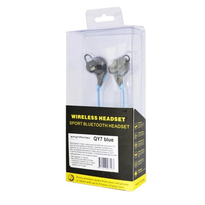 Наушники Smartfortec QY7 blue (44408)