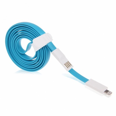Дата кабель AUZER USB 2.0 – Lightning 8-pin 1.0м Blue (AC-L1BL)