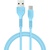 Дата кабель USB 2.0 AM to Type-C 1.2m AL-CBCOLOR-T1BL Blue ACCLAB (1283126518249)