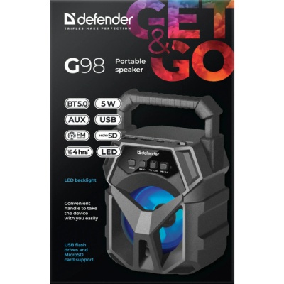 Акустична система Defender G98 Black (65098)