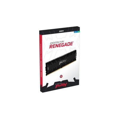 Модуль пам'яті для комп'ютера DDR4 64GB (2x32GB) 3600 MHz Fury Renegade Black Kingston Fury (ex.HyperX) (KF436C18RBK2/64)