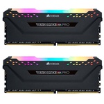 Модуль пам'яті для комп'ютера DDR4 32GB (2x16GB) 3200 MHz Vengeance RGB Pro Black Corsair (CMW32GX4M2E3200C16)