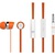 Наушники Utty UHS-123 orange (168761)