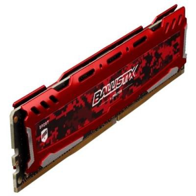 Модуль памяти для компьютера DDR4 16GB 3200 MHz Ballistix Sport Red MICRON (BLS16G4D32AESE)