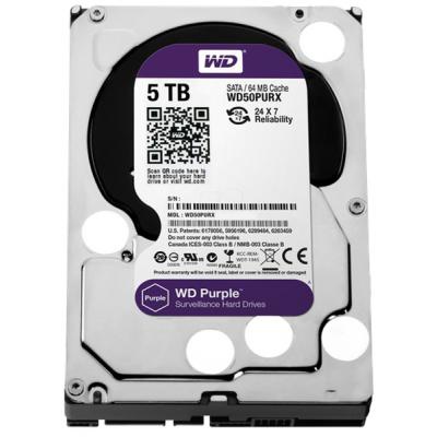 Жесткий диск 3.5' 5TB Western Digital (WD50PURX)