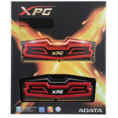 Модуль памяти для компьютера DDR4 16GB (2x8GB) 2800 MHz XPG Dazzle A-DATA (AX4U2800W8G17-DRD)