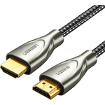 Кабель мультимедійний HDMI to HDMI 1.0m HD131 Gray Ugreen (UGR-50106)