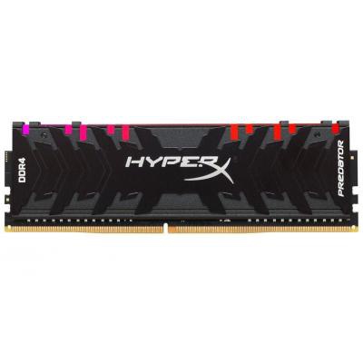 Модуль памяти для компьютера DDR4 8GB 3200 MHz HyperX Predator RGB Kingston Fury (ex.HyperX) (HX432C16PB3A/8)