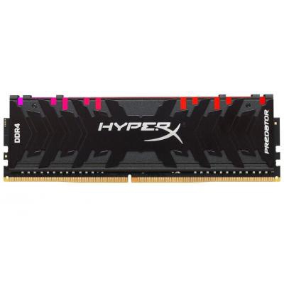 Модуль памяти для компьютера DDR4 8GB 3200 MHz HyperX Predator RGB Kingston Fury (ex.HyperX) (HX432C16PB3A/8)