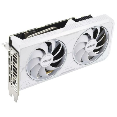 Видеокарта ASUS GeForce RTX3060Ti 8Gb DUAL OC GDDR6X WHITE (DUAL-RTX3060TI-O8GD6X-WHITE)