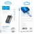 Перехідник UA17 Lightning M to USB F USB2.0 no data transfer Black HOCO (6931474761989)