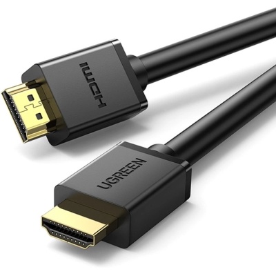Кабель мультимедійний HDMI M to HDMI M 2.0m HD104 black UGREEN (10107)