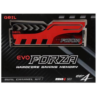 Модуль памяти для компьютера DDR4 16GB (2x8GB) 3000 MHz EVO FORZA GEIL (GFY416GB3000C15ADC)