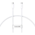 Дата кабель USB-C to USB-C 1.8m Superior USB4 Fast Charging 240W moon white Baseus (P10365200211-05)