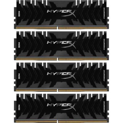 Модуль памяти для компьютера DDR4 32GB (4x8GB) 2400 MHz HyperX Predator Kingston (HX424C12PB3K4/32)