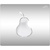 Коврик Speedlink SILK Mousepad, Pear (SL-6242-F01)