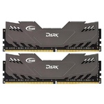 Модуль памяти для компьютера DDR4 16GB (2x8GB) 2666 MHz Dark Gray Team (TDGED416G2666HC15ADC01)