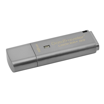 USB флеш накопитель Kingston 16GB DataTraveler Locker+ G3 USB 3.0 (DTLPG3/16GB)