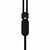 Наушники HF RM-515 Black (mic + button call answering) Remax (42262)