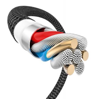 Дата кабель USB 2.0 AM to Type-C 1.0m Jagger T-C814 Grey T-Phox (T-C814 grey)