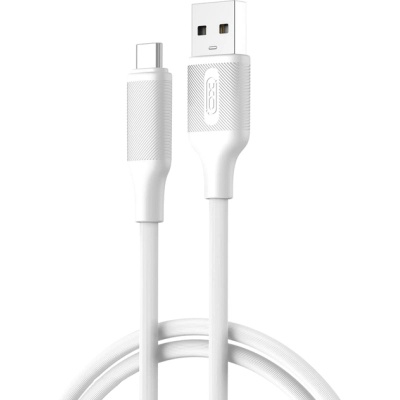 Дата кабель USB 2.0 AM to USB-C 1.0m white XO (NB265-AC.white)