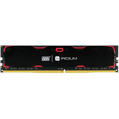 Модуль памяти для компьютера DDR4 4GB 2400 MHz Iridium Black GOODRAM (IR-2400D464L15S/4G)