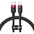 Дата кабель USB-C to Lightning 1.0m Cafule PD 20W red+black Baseus (CATLKLF-91)