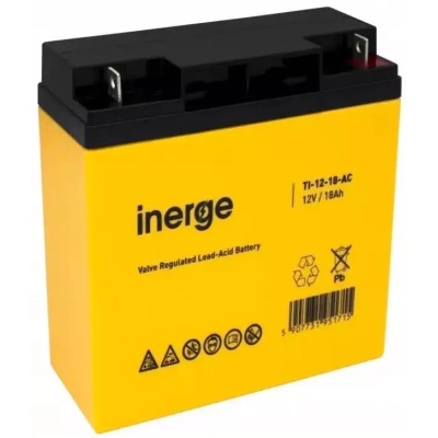 Батарея до ДБЖ Inerge AGM 12V-18Ah (IN-12-18-A)