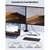 Концентратор Ugreen USB3.1 Type-C to HDMI/VGA/USB 3.0х3/RJ45/SD/TF/PD/35мм TRRS 100W 10-in-1 (15601)