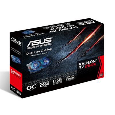 Видеокарта ASUS Radeon R7 260X 2048Mb OC (R7260X-OC-2GD5)