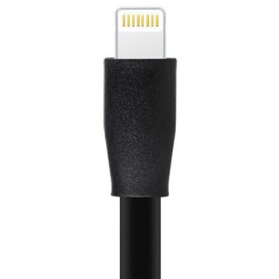 Дата кабель USB 2.0 AM to Lightning 1.5m DCF 15i Black Nomi (316199)
