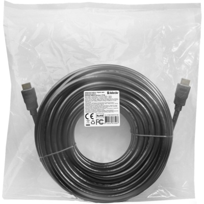 Кабель мультимедийный HDMI to HDMI 15.0m v.1.4 Defender (87356)