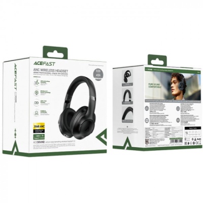 Навушники Acefast H4 ANC Bluetooth Black (6974316283515)