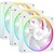 Кулер до корпусу ID-Cooling AF-127-ARGB-W TRIO