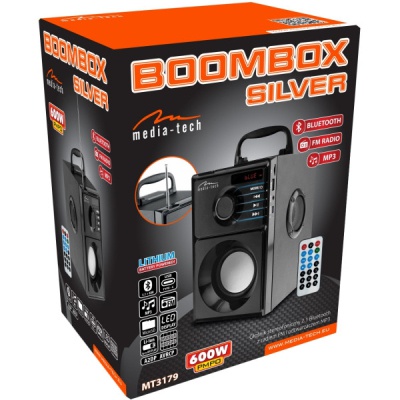 Акустична система Media-Tech Boombox BT 15W Black (MT3179)