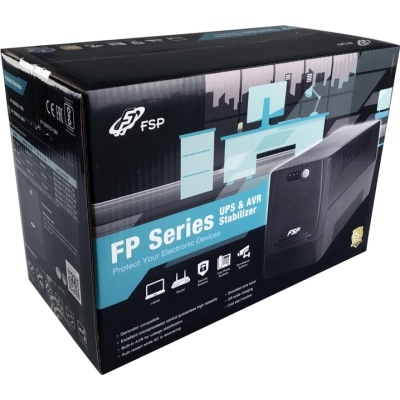 Пристрій безперебійного живлення FSP FP1500 900W Schuko (PPF9000501)