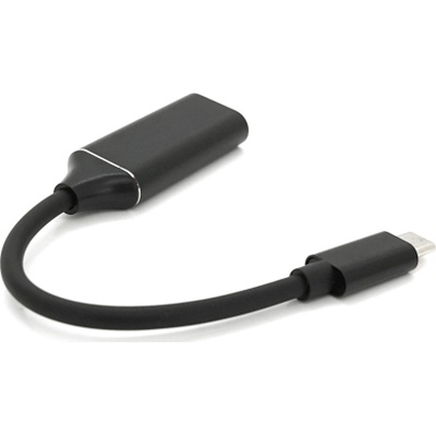 Перехідник USB-C to HDMI F 0.1m 4K black Voltronic (YT-C-Type-C(M)/HDMI(F)Bk)