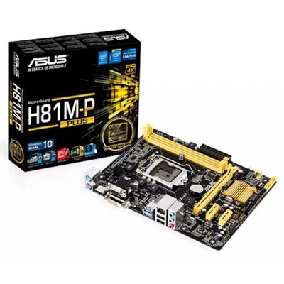 Материнская плата ASUS H81M-P PLUS/C/SI