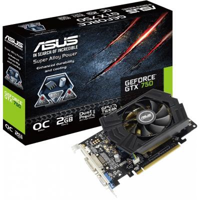 Видеокарта ASUS GeForce GTX750 2048Mb OC (GTX750-PHOC-2GD5)