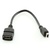 Дата кабель USB 2.0 AF to mini-B 5P OTG 0.2m Digitus (AK-300310-002-S)