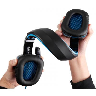 Наушники SADES Wolfang Black/Blue (SA901-B-BL)