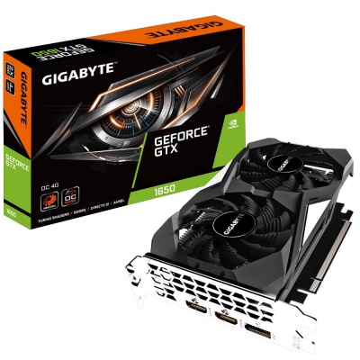 Видеокарта GIGABYTE GeForce GTX1650 4096Mb OC (GV-N1650OC-4GD)